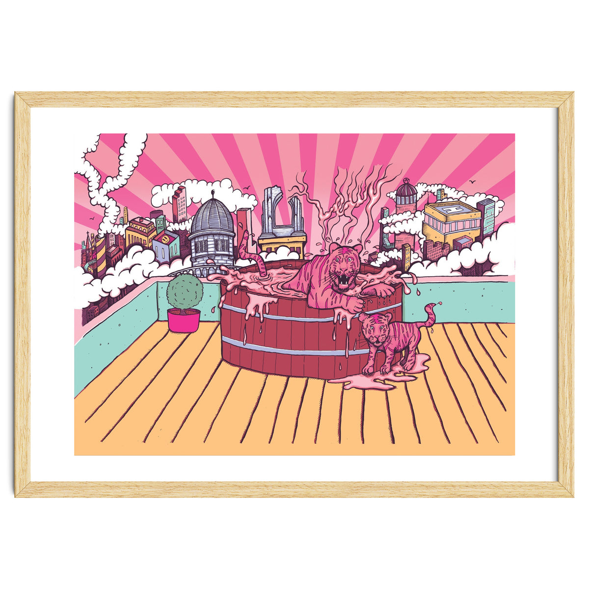 Strawberry Tigers Rooftop Jacuzzis Abbeydale Brewery x Lewy  12.4% ABV Strawberry, Chocolate, Smoked, Cherry Wood-chipped, Imperial Dessert Stout.