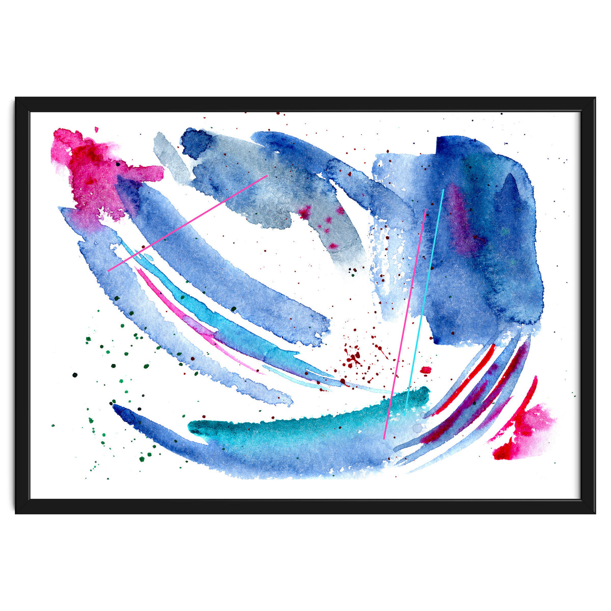 Happiness vibes || watercolor