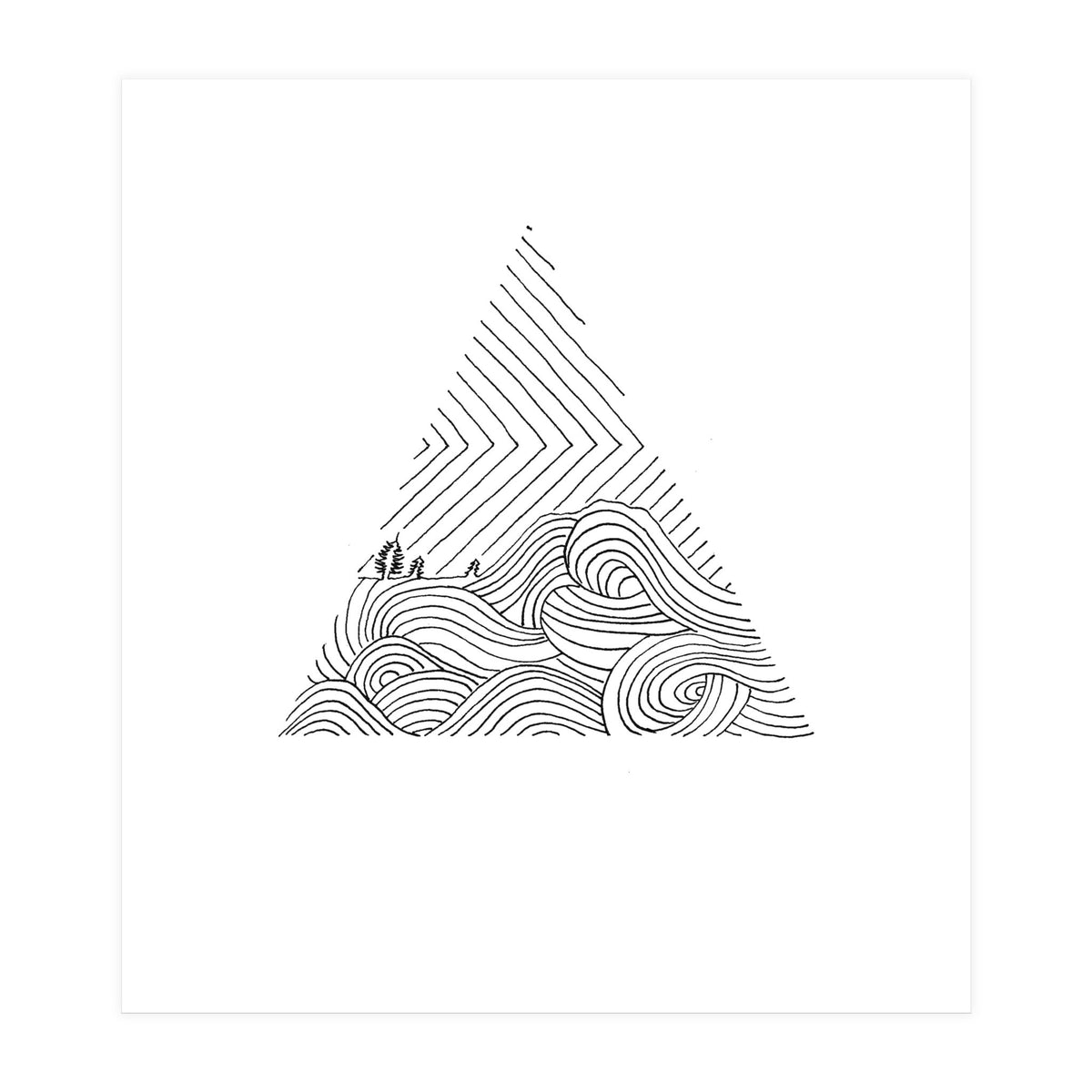 Salt&Surf Mount Triangle (Print Only)