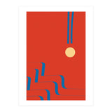 Mid Century Abstract Lines (Print Only) thumbnail