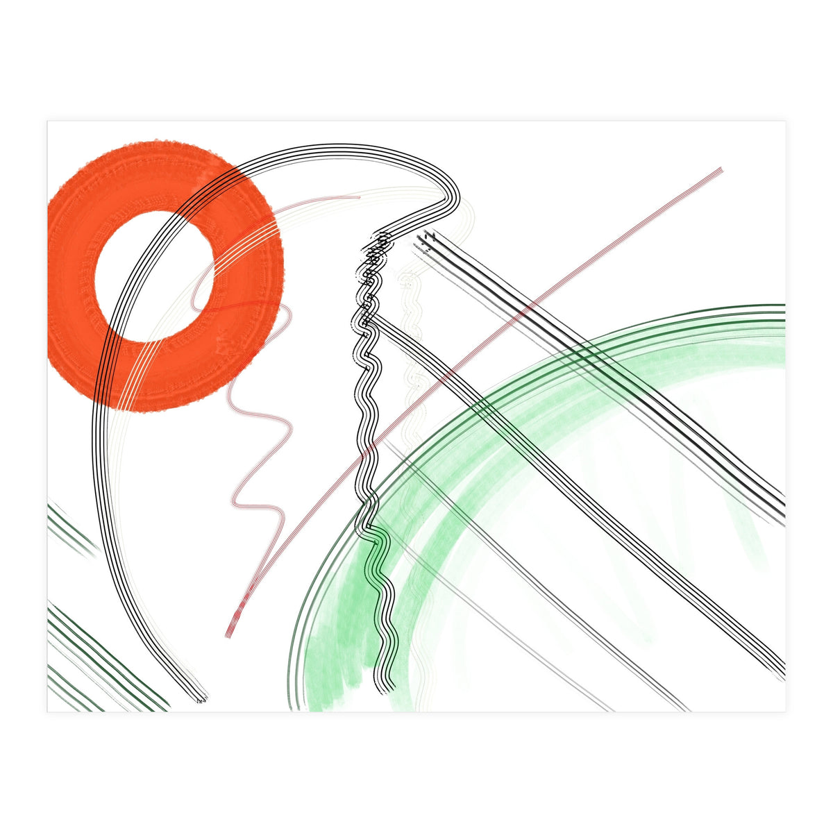 Traços E Leveza (Print Only)