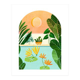 Lily Pond Landscape (Print Only) thumbnail