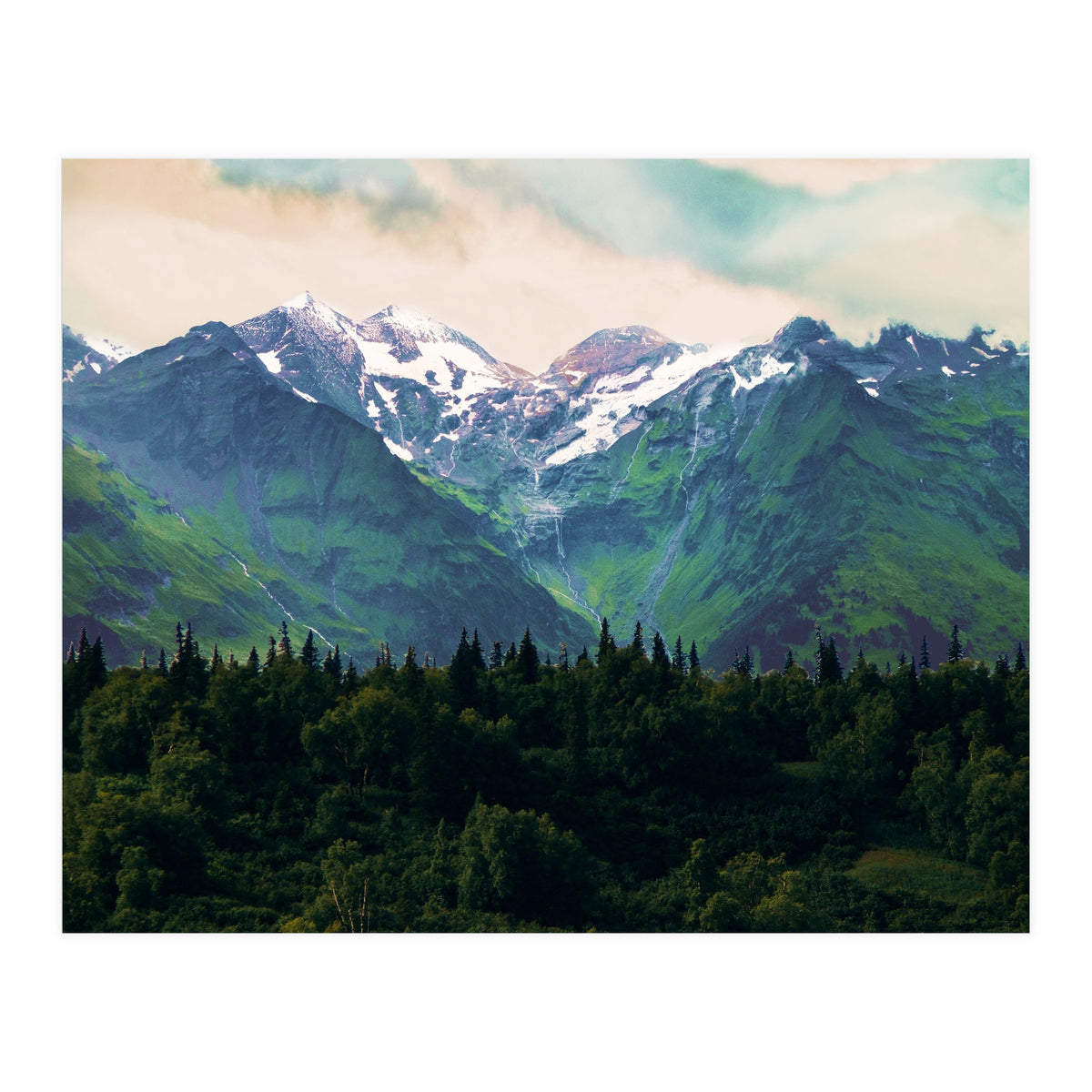 Escaping from woodland heights I (Print Only)