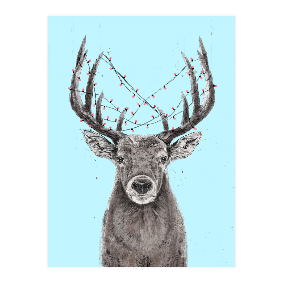 Xmas Deer II (Print Only)