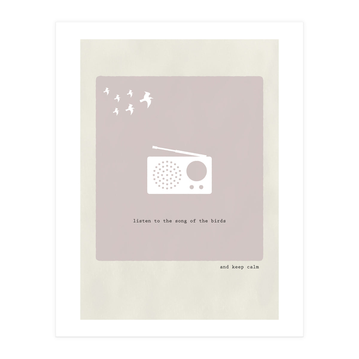 song of bird (Print Only)