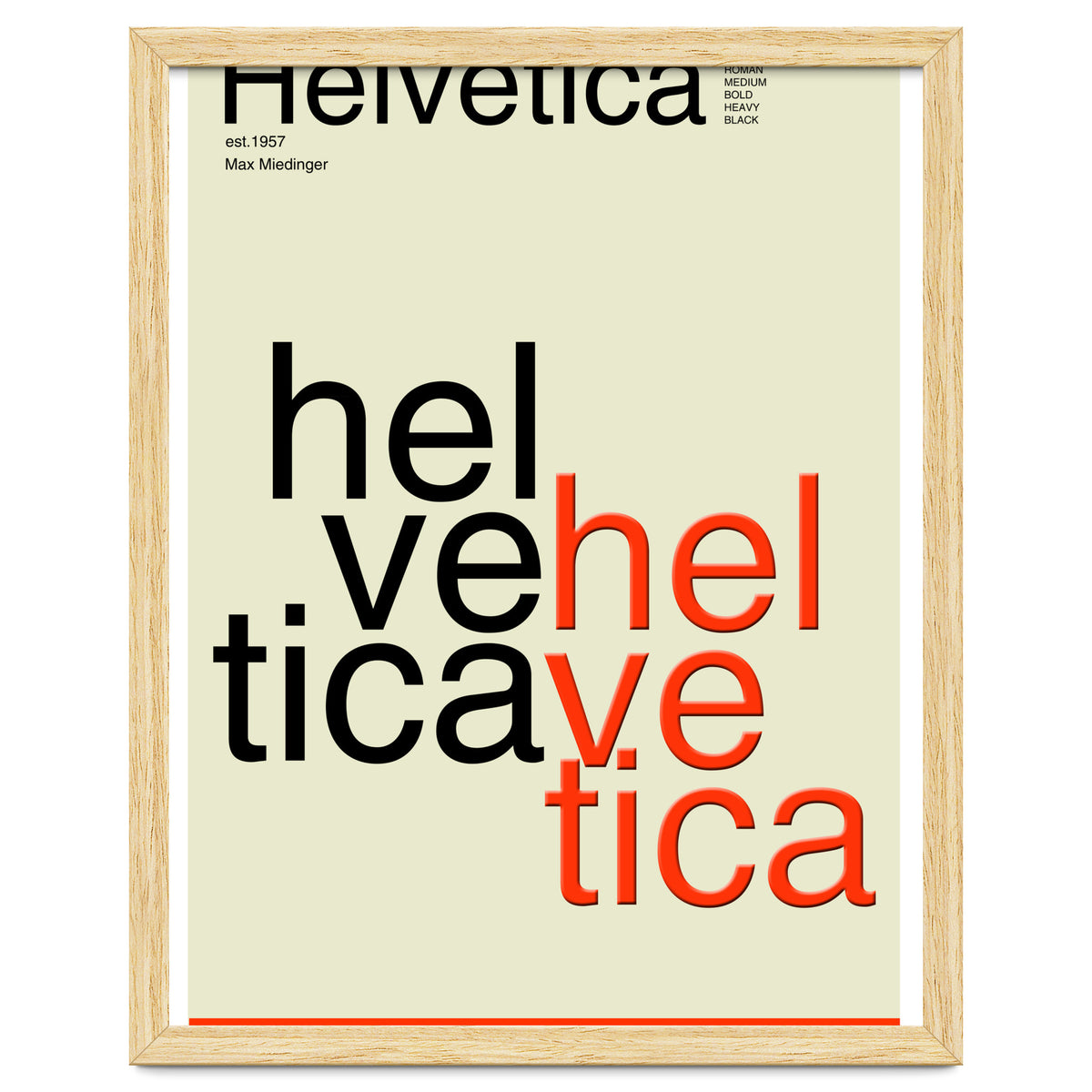 Helvetica Font Design