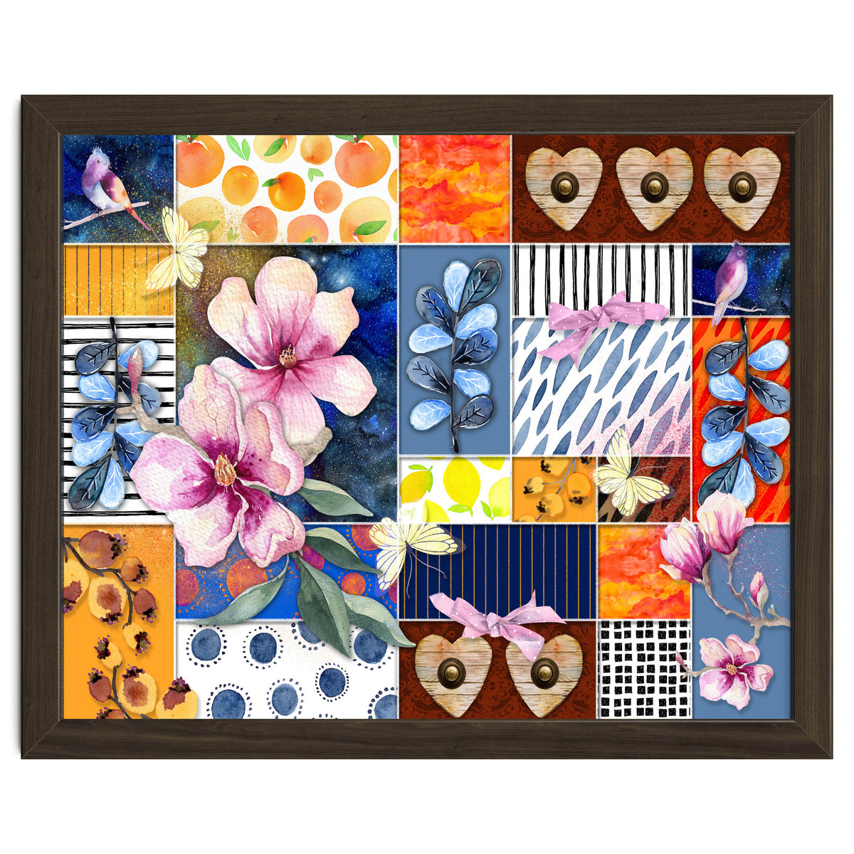 Romantic Floral Collage