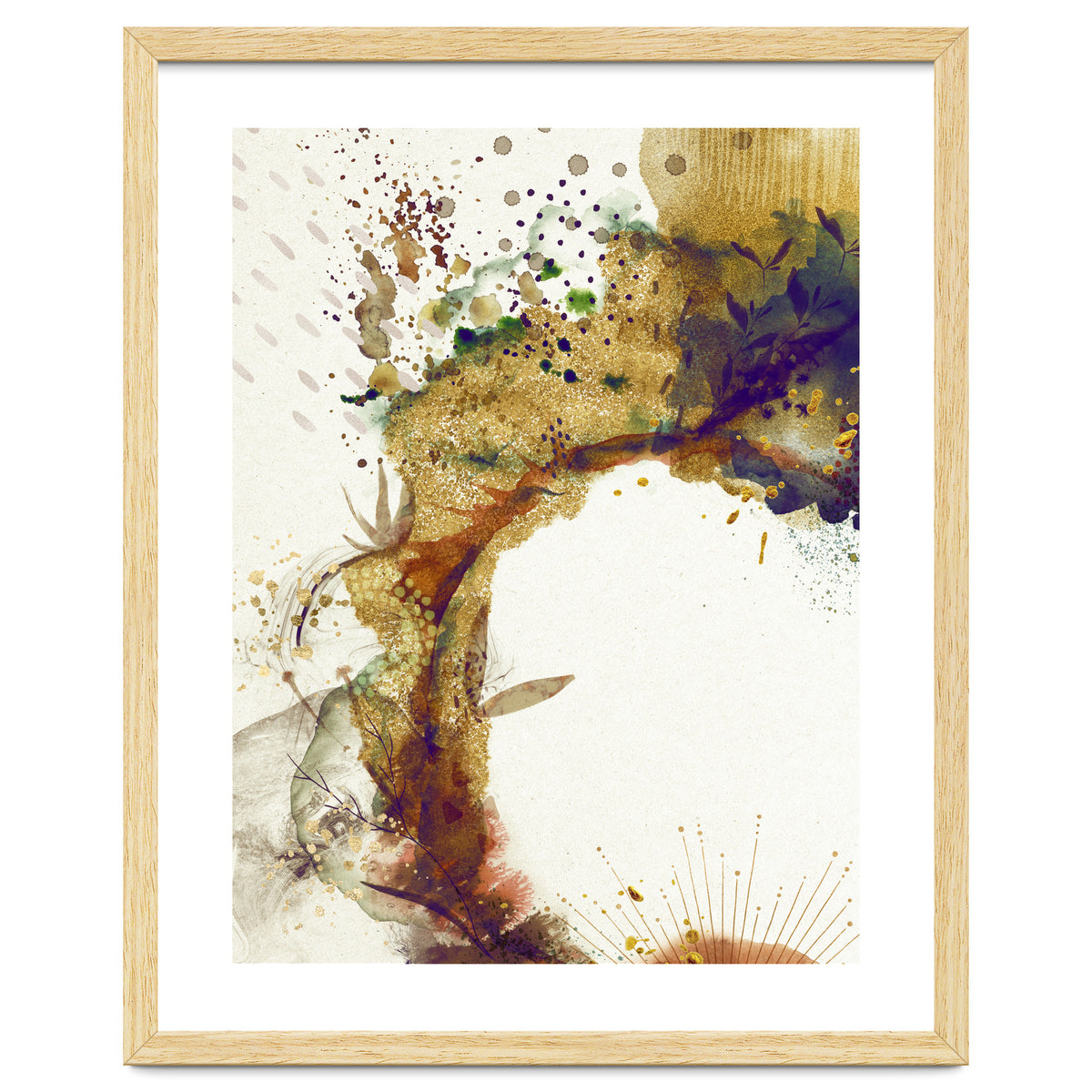 Abstract Floral - Autumn Winds