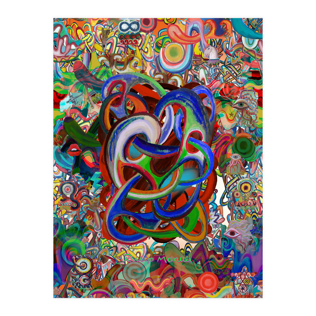 Graffitis 2021 Tapiz (Print Only)