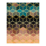 Colorful and golden pattern III (Print Only) thumbnail