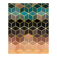 Colorful and golden pattern III (Print Only)