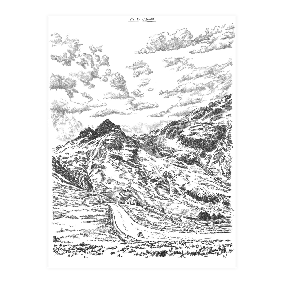 Col Du Glandon (Print Only)