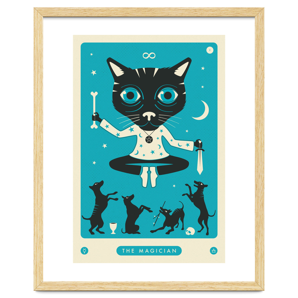 TAROT CARD CAT: THE MAGICIAN
