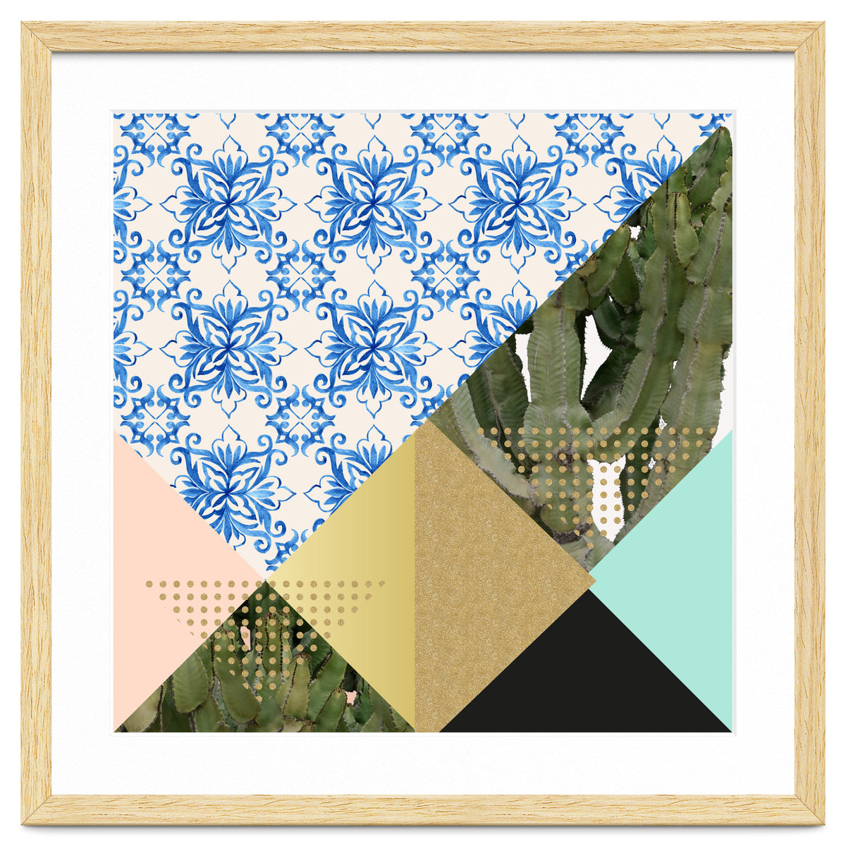 Geometric shapes of patterns and nature I