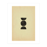 Abstract mid-century modern shapes (Print Only) thumbnail