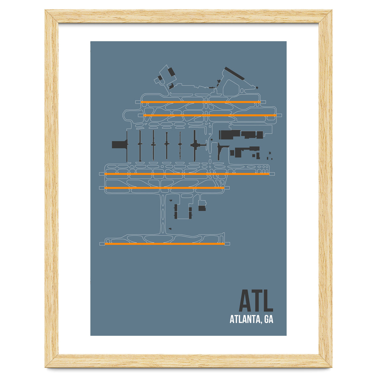 Atlanta Airport Layout