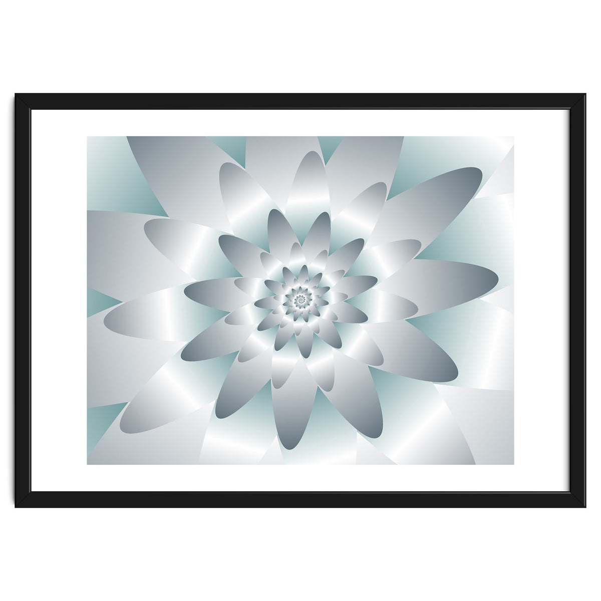 Swirl Flower Pattern