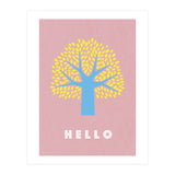 Hello - pop tree - (Print Only) thumbnail