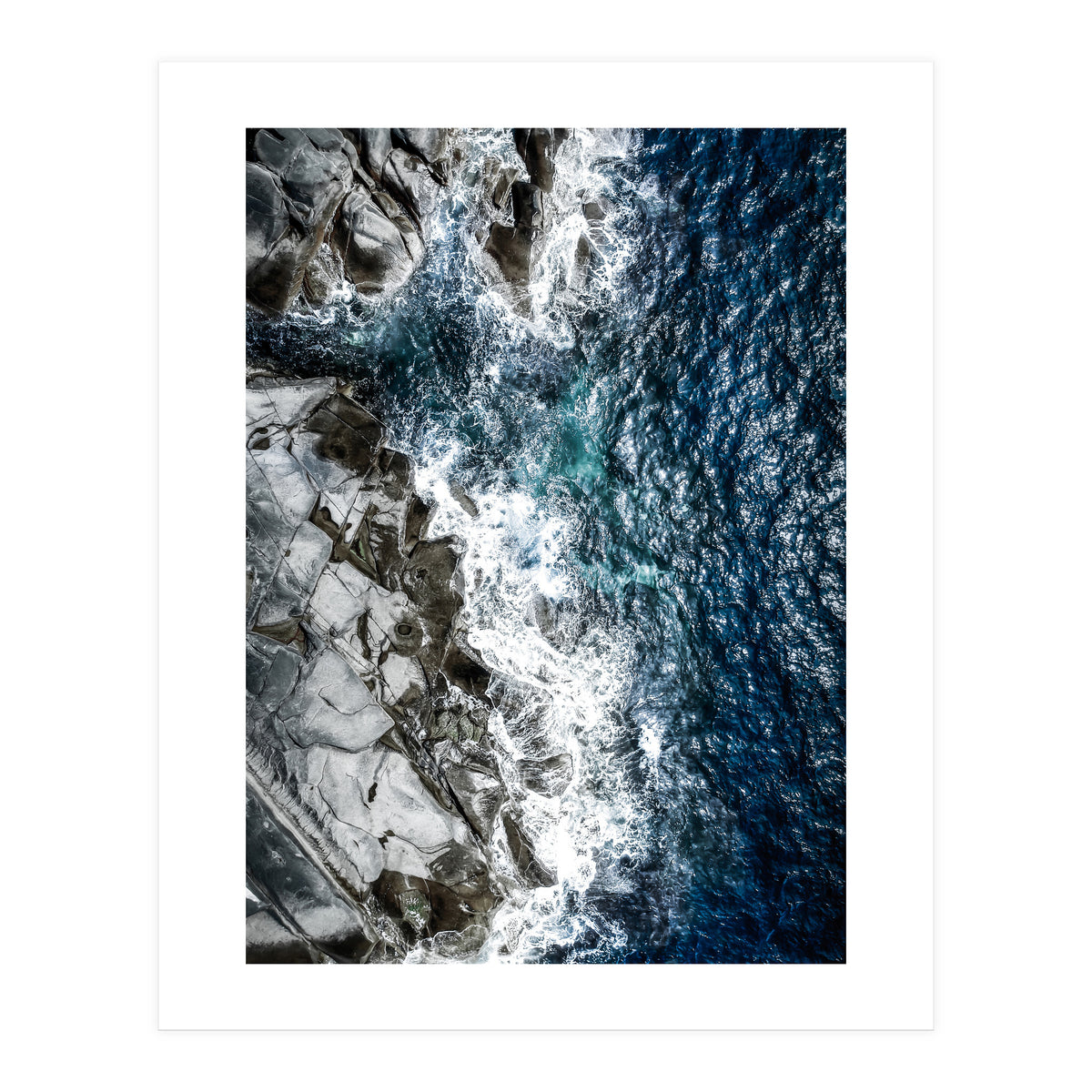 Skagerrak Coastline Aerial Photography (Print Only)