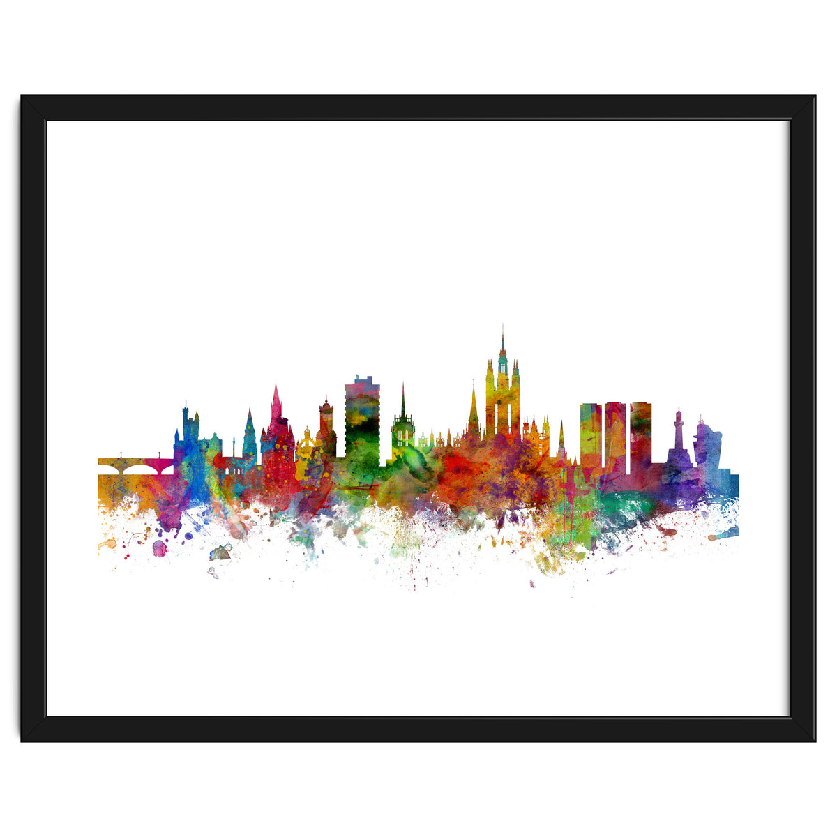 Aberdeen Scotland Skyline