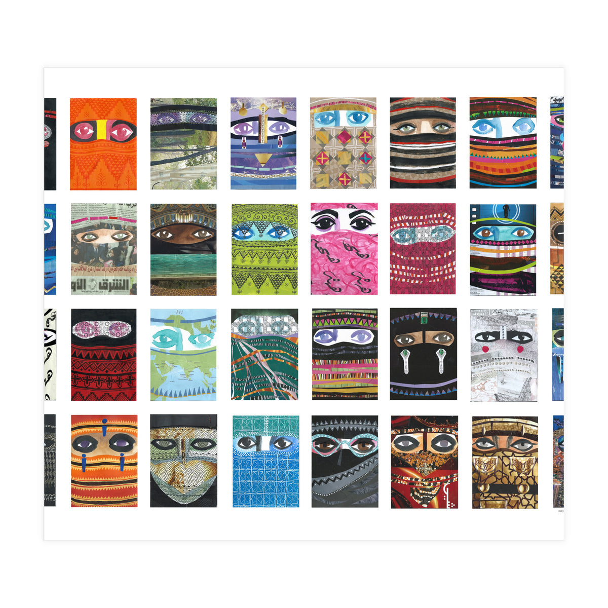 Niqabi Beauty (Print Only)