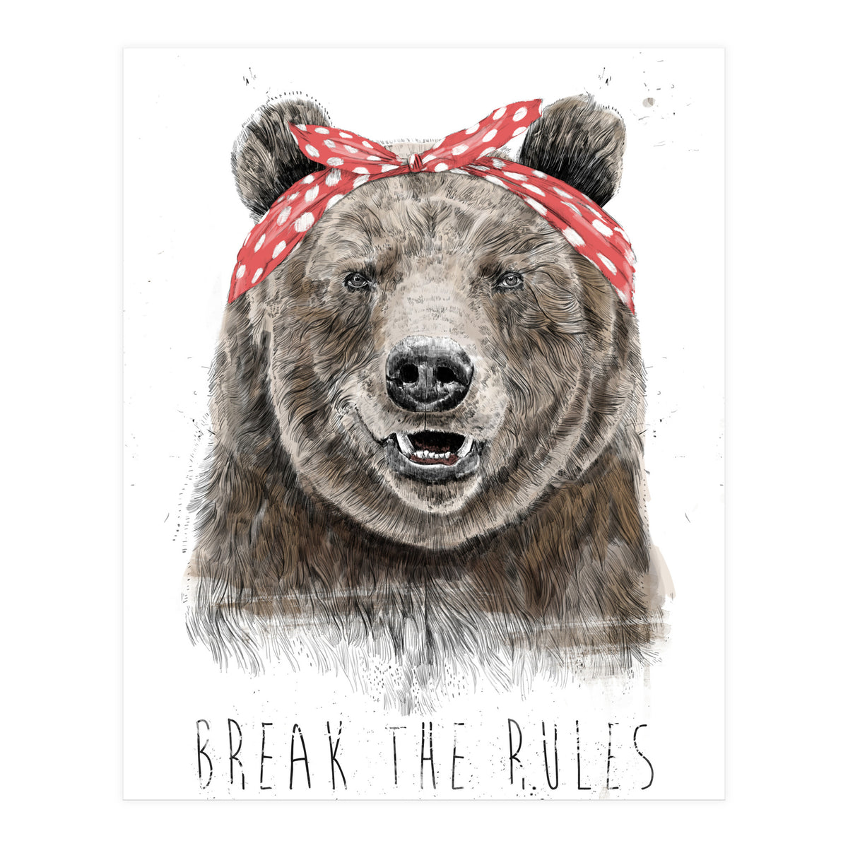 Break The Rules (color version) (Print Only)