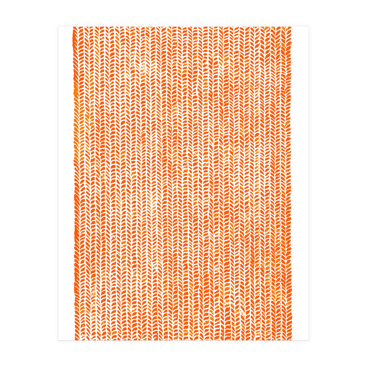 Stockinette Orange (Print Only)