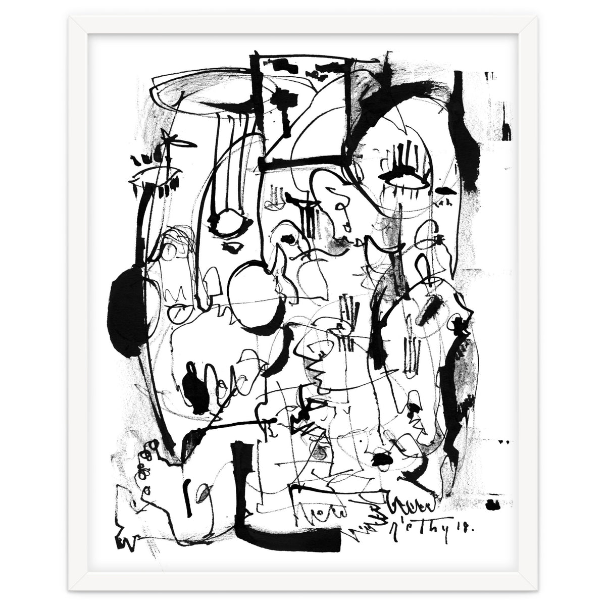 Inside The Mind - b&w