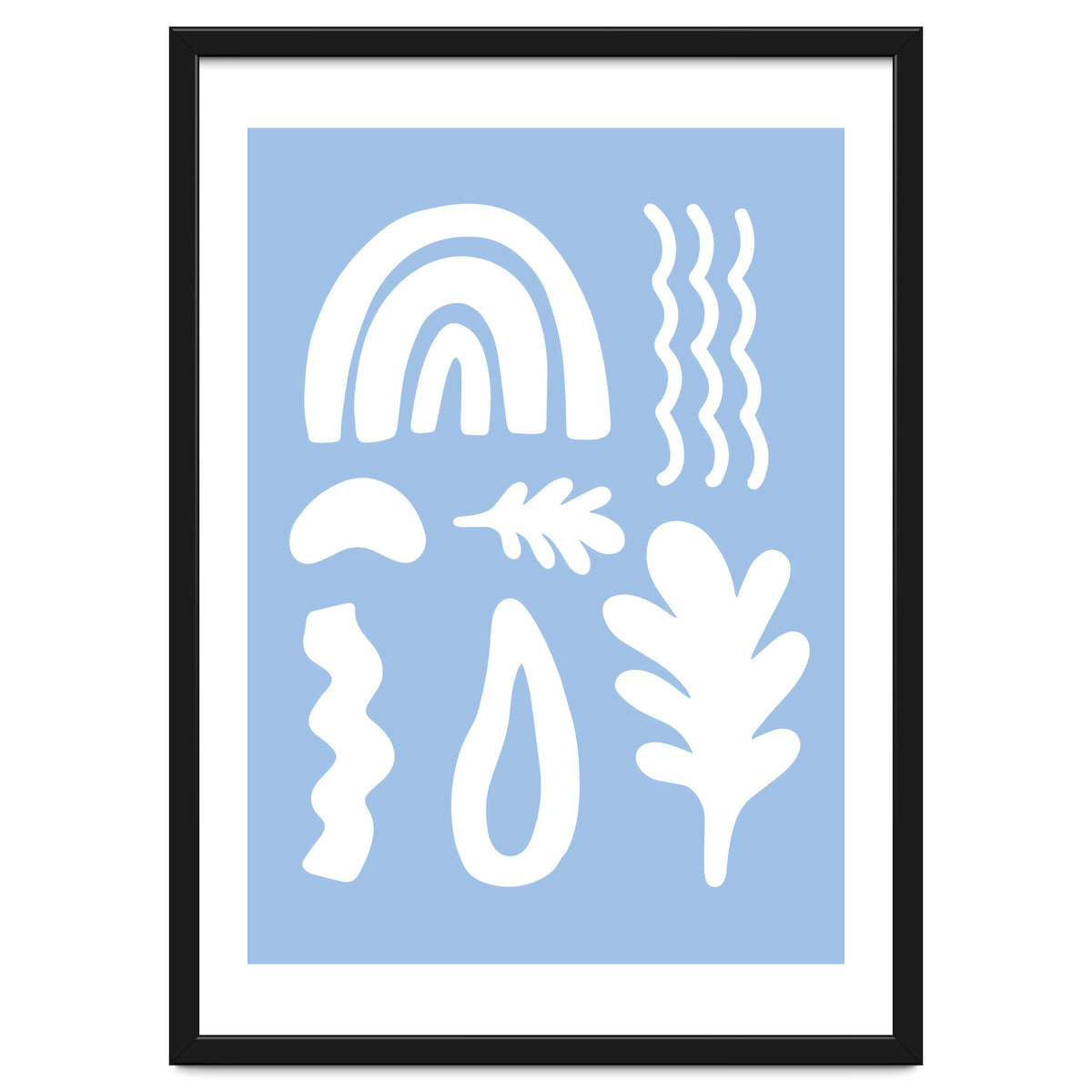 Abstract Happy Shapes