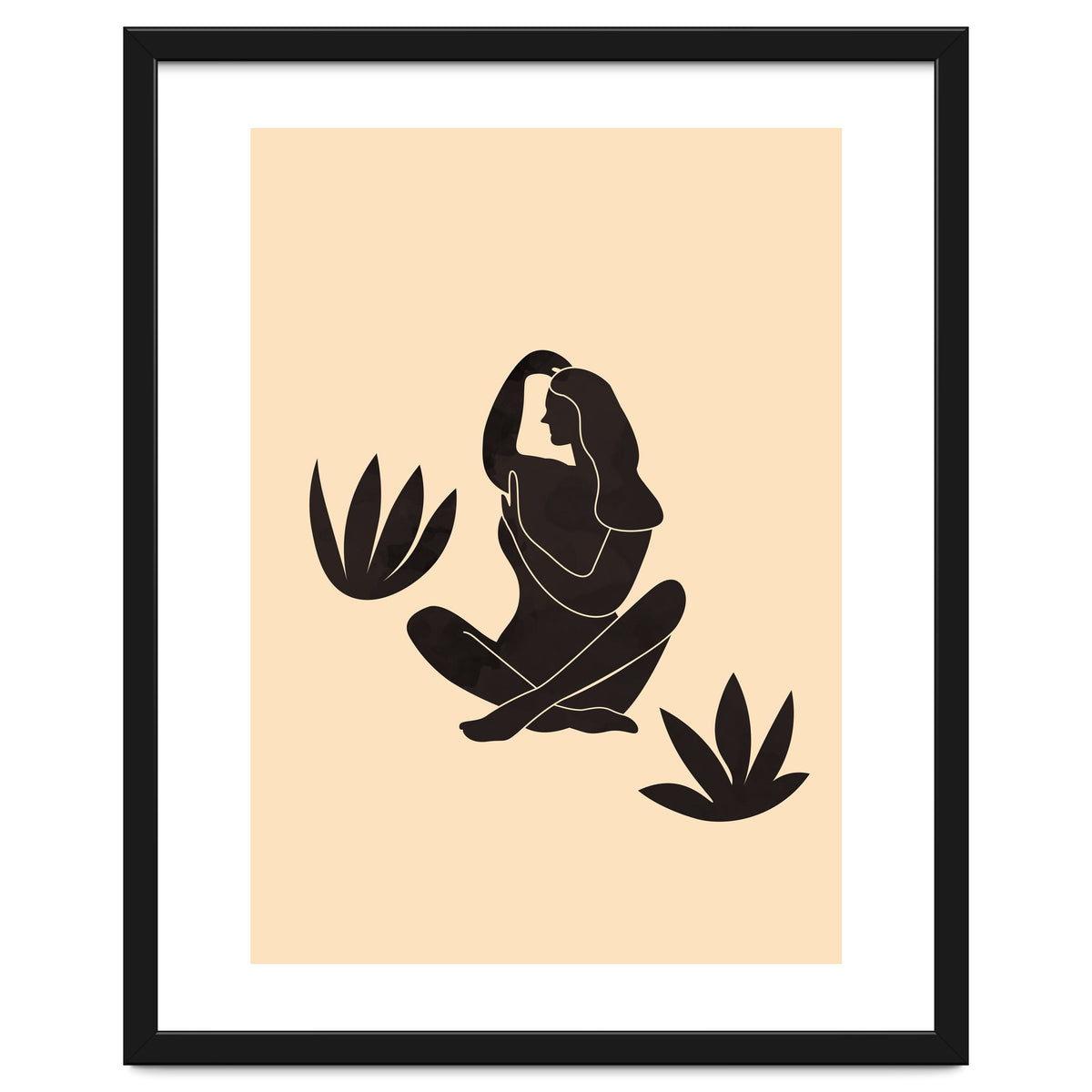 Female Body Line Art