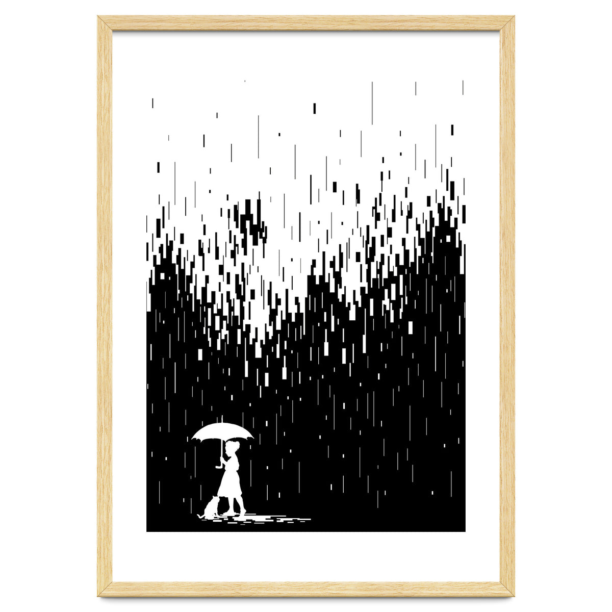 Pixel Rain