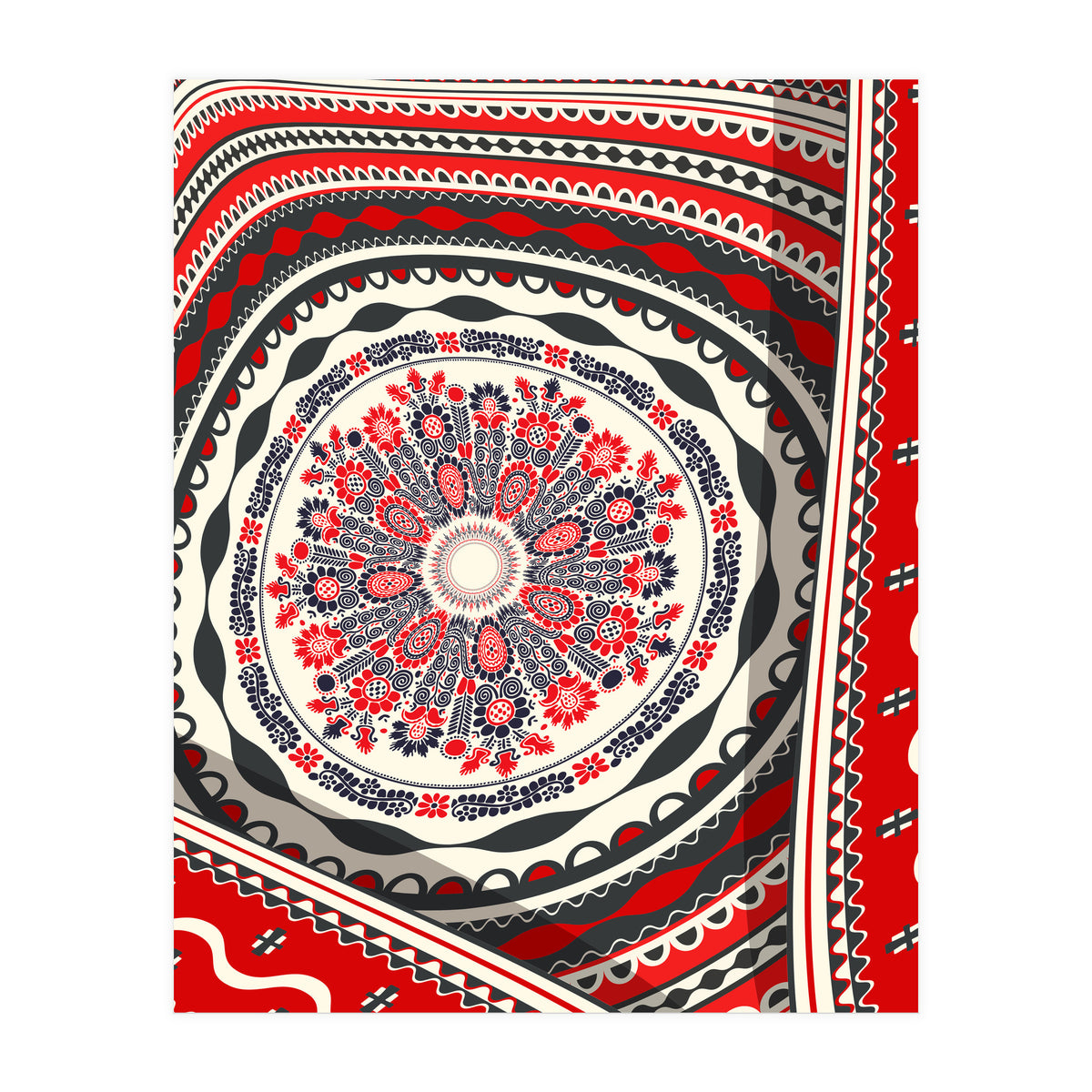 Romanian embroidery background 20 (Print Only)