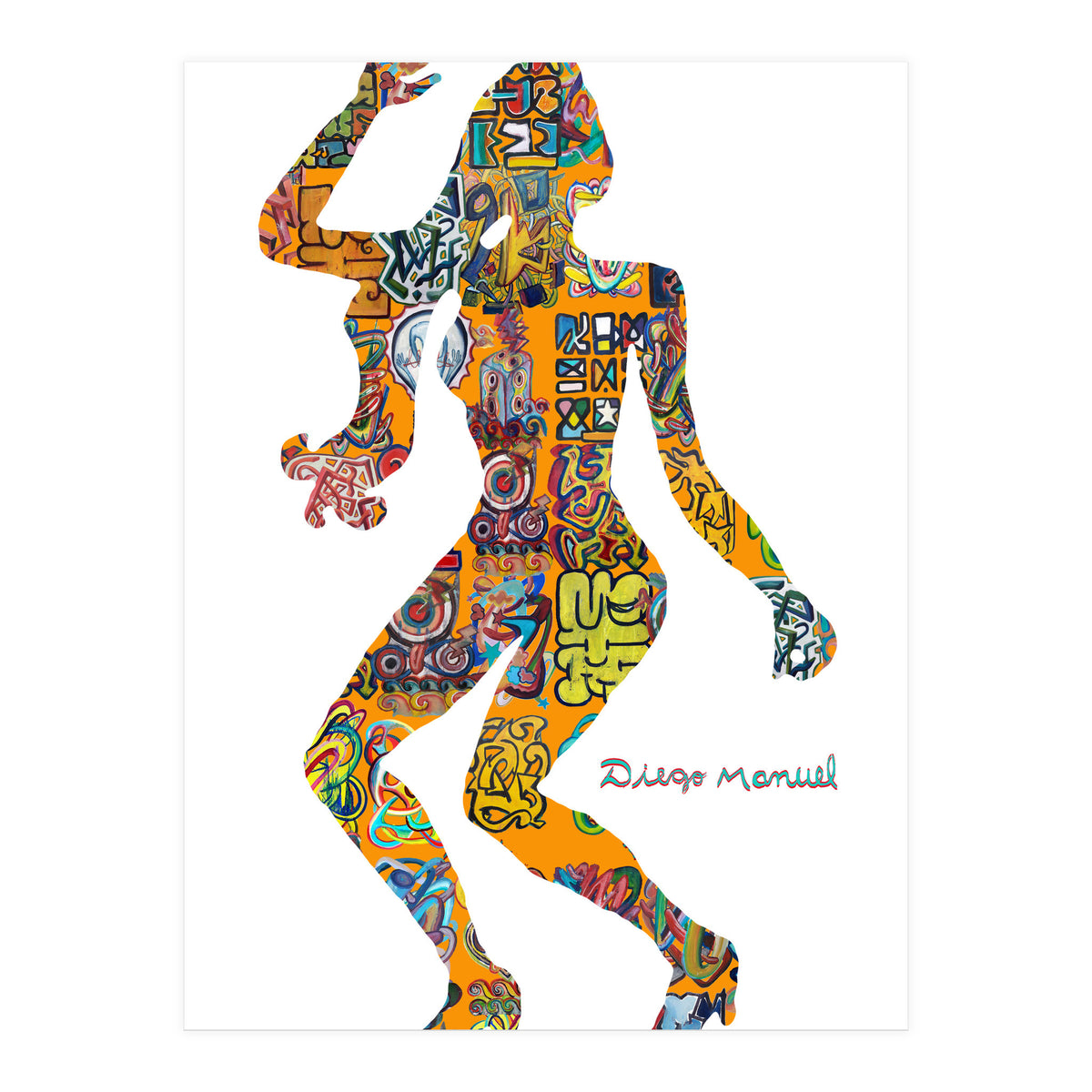 Dance Girl B 23  (Print Only)