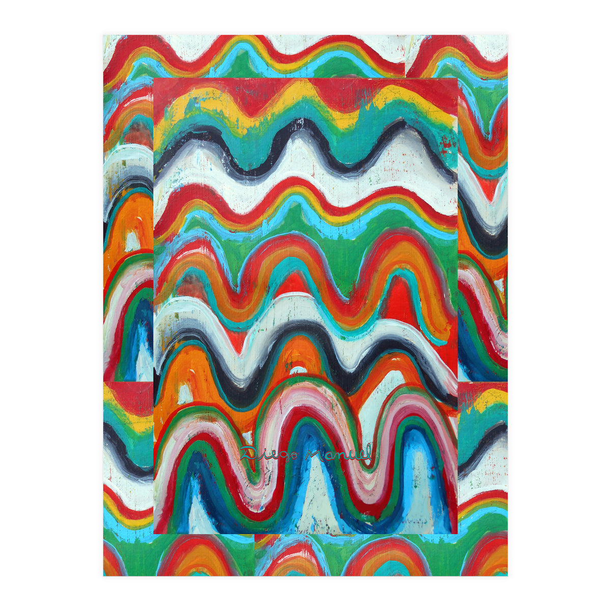 Pop Abstract A 6 (Print Only)