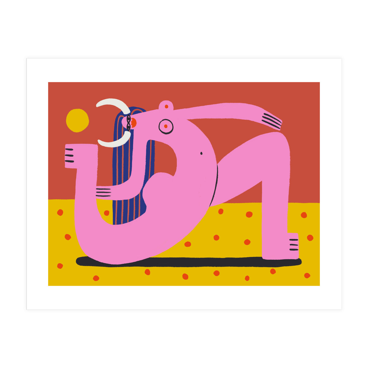 Work Hard Self Care Hard Taurus (Print Only)