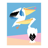 Pastel Pelicans (Print Only) thumbnail