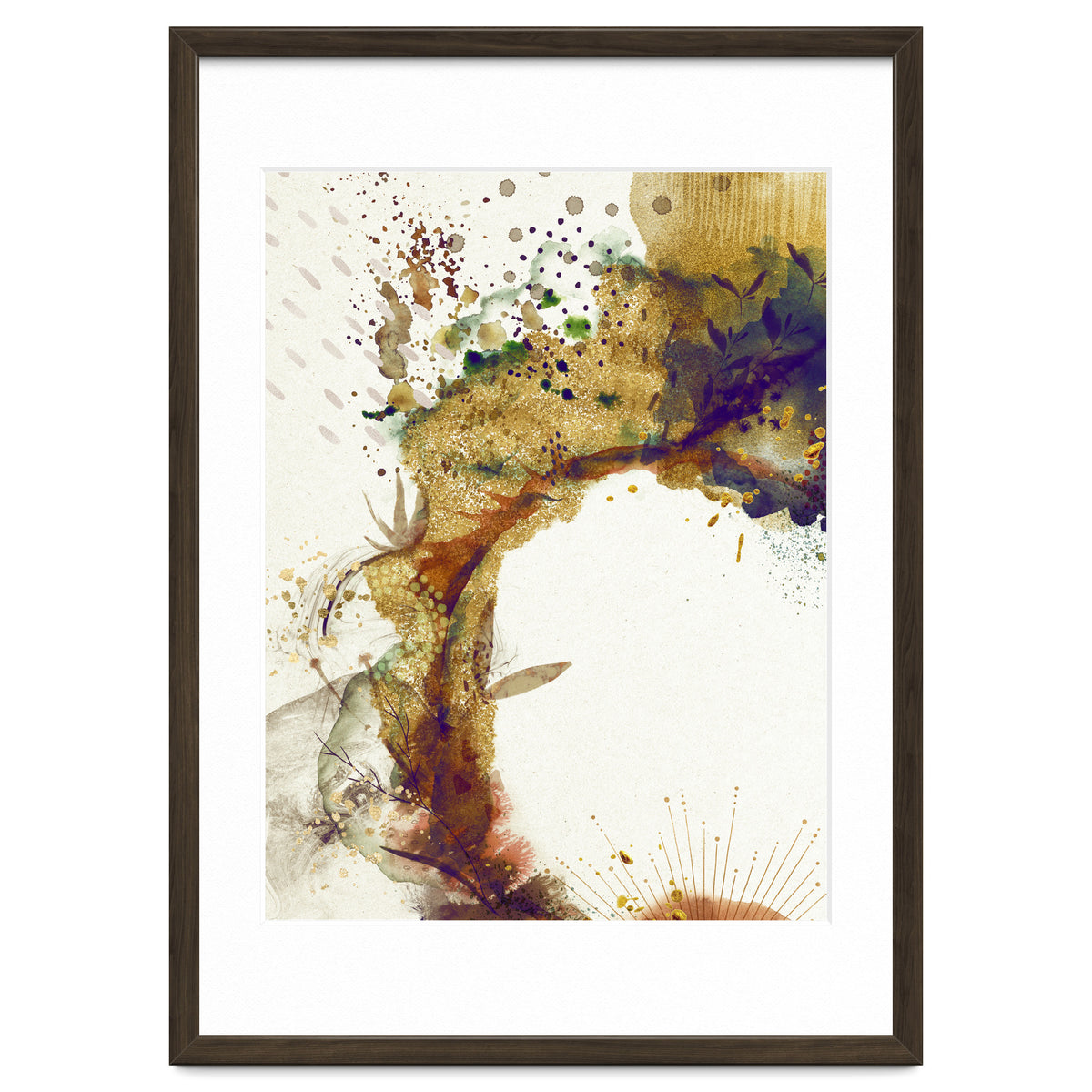 Abstract Floral - Autumn Winds