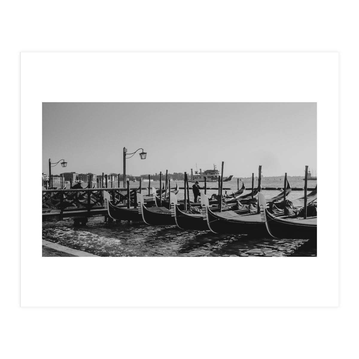 Venice in B&W 6 (Print Only)