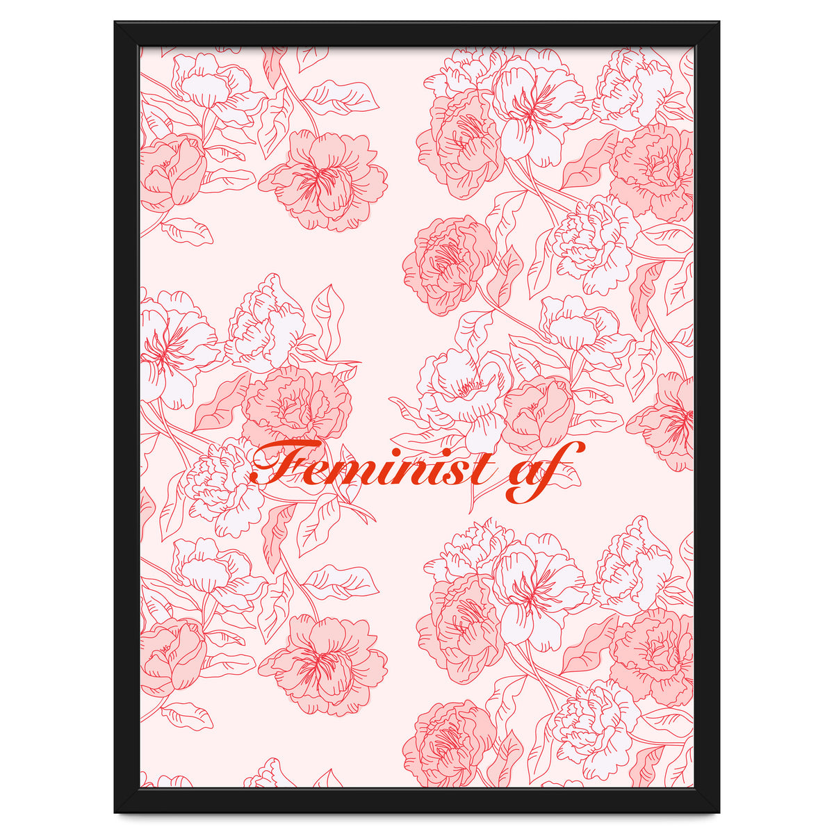 Flowers Feminist Millenialprint