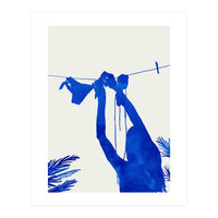 Blue Nude Vacay Matisse (Print Only)