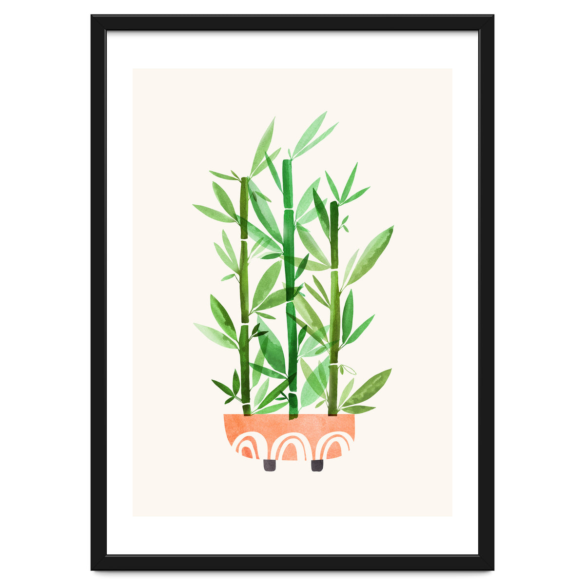 Happy Bamboo Houseplant