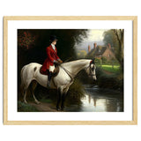 19th Century Countryside Oil Painting thumbnail