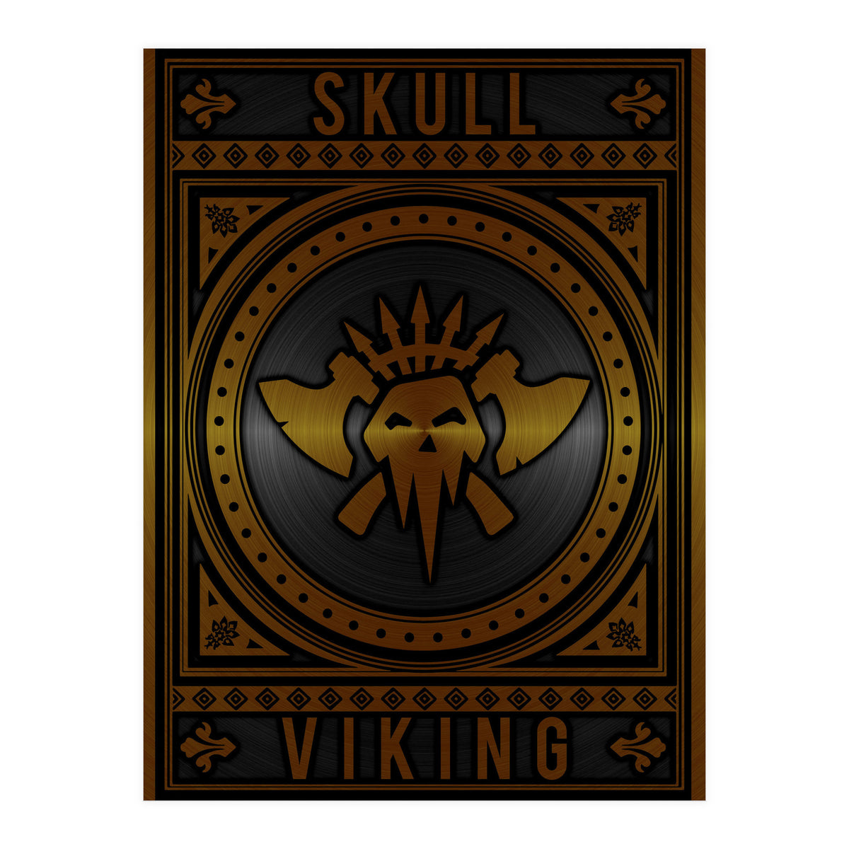 Skull Viking (Print Only)