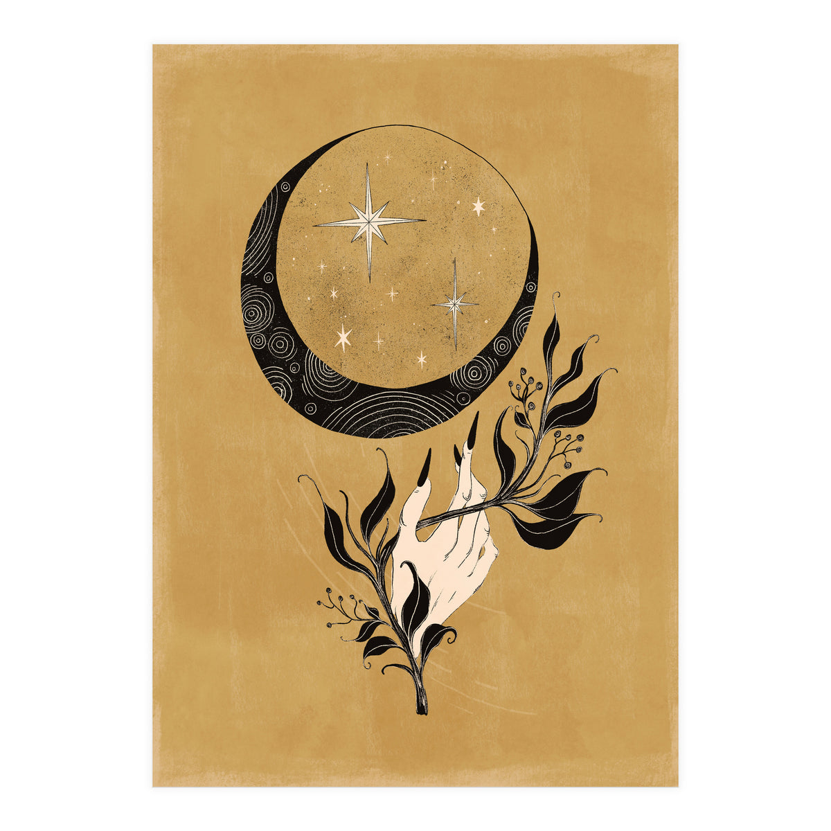 Wicked Hand With The Moon (Print Only)