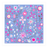 Fresh Flowers Blue (Print Only) thumbnail