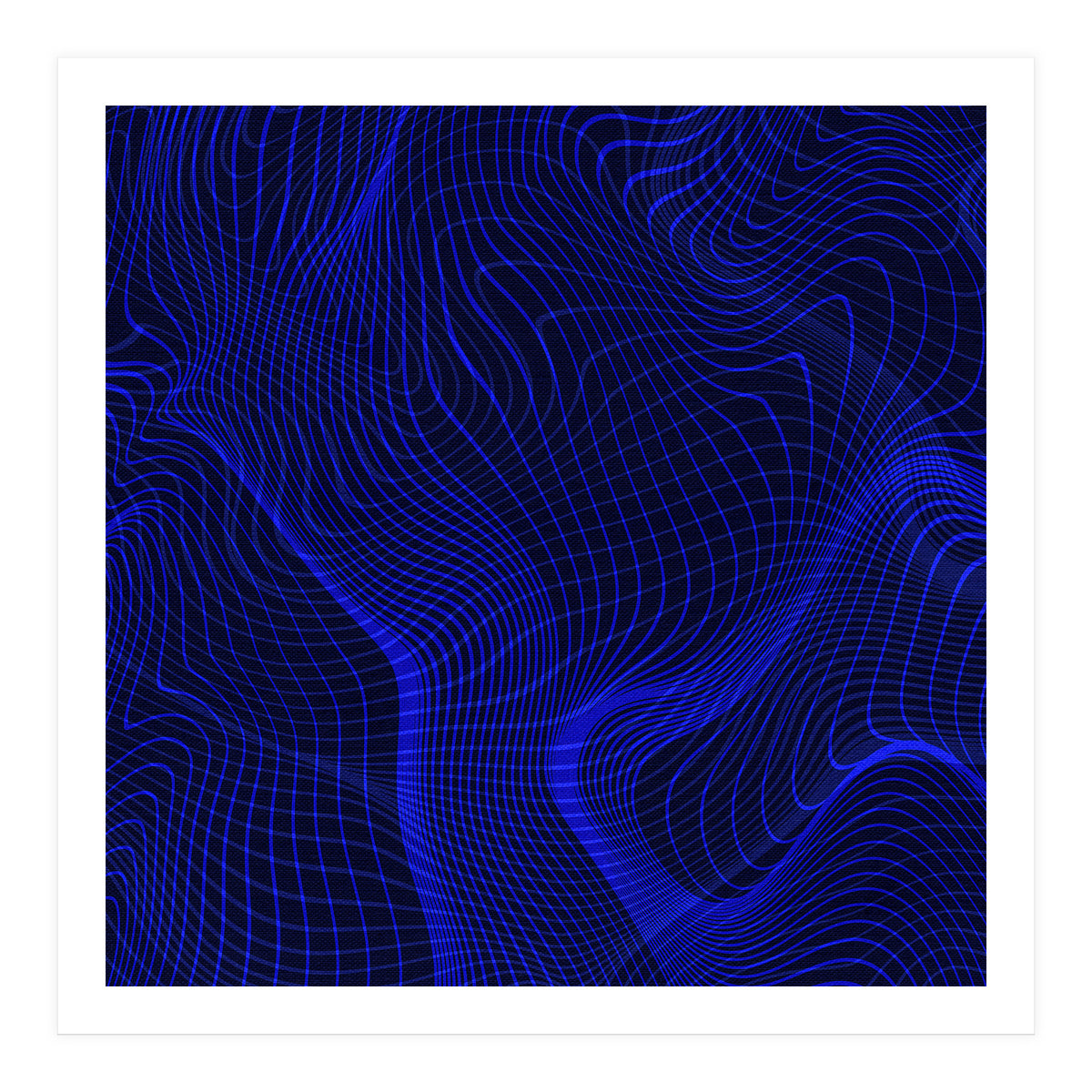 Waves Blues (Print Only)