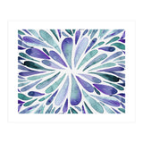 Retro abstract floral (Print Only) thumbnail