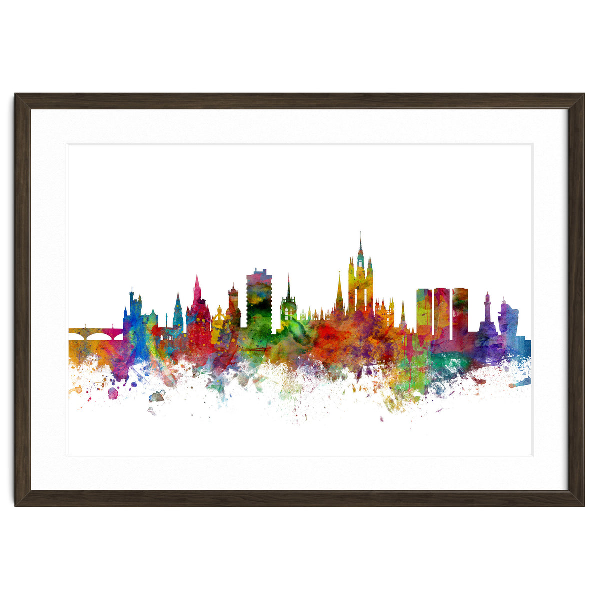 Aberdeen Scotland Skyline