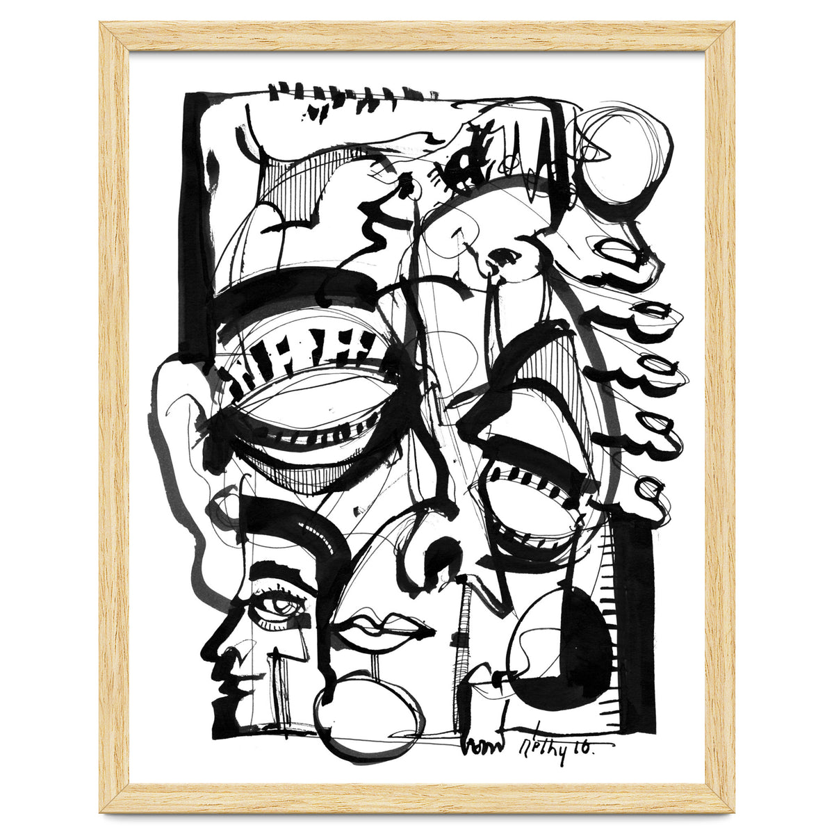 Weird Sensation - b&w