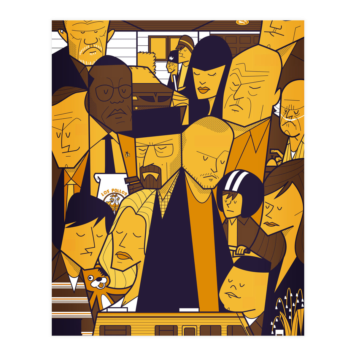 Breaking Bad Yellow (Print Only)